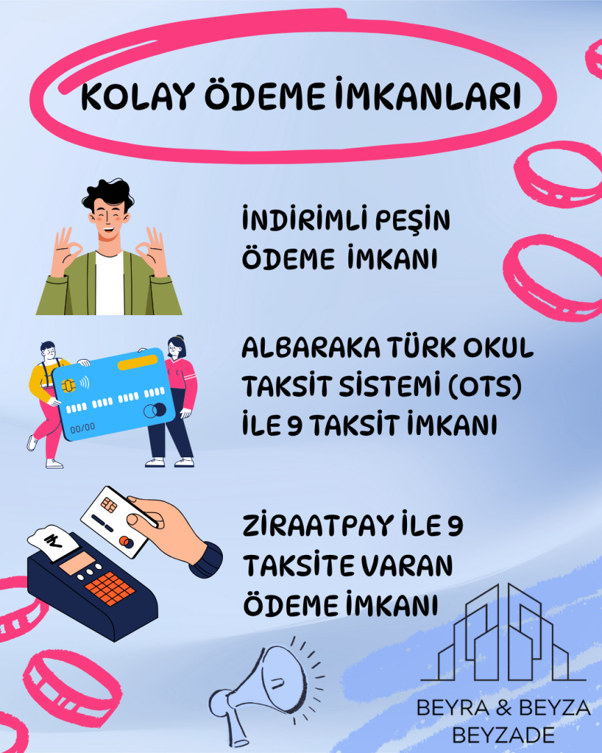 KOLAY ÖDEME İMKANLARI